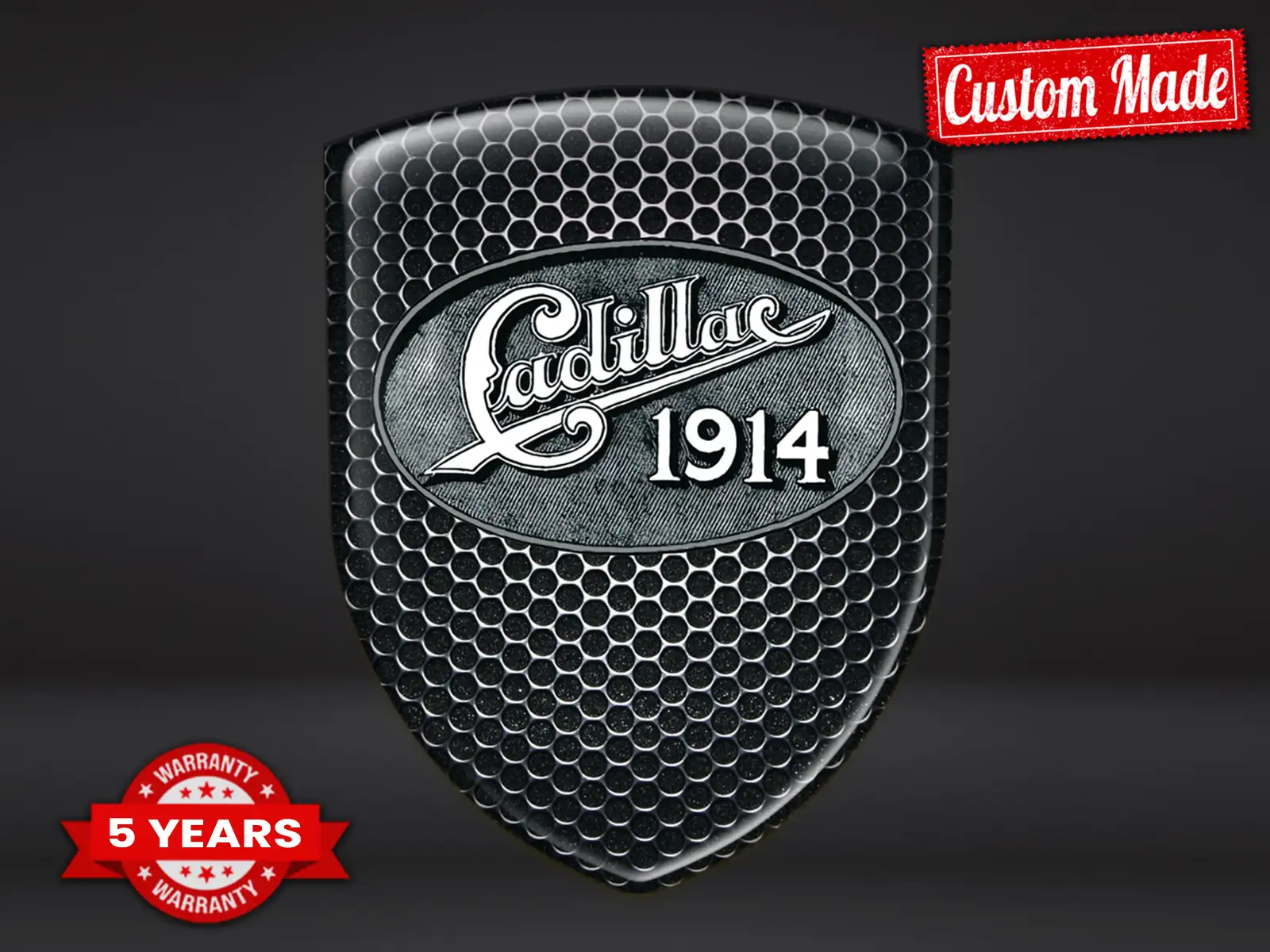 Cadillac Fensteraufkleber Luxus Stabil Professionell